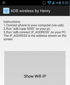 AndroidDevApp ADBWireless