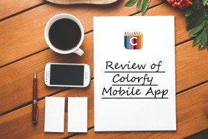 Review of Colorfy Mobile App Icon