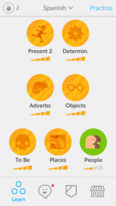 learning a new language is easy with duolingo - lessons