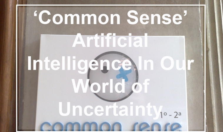 ‘Common Sense’ Artificial Intelligence In Our World of Uncertainty ‘Common Sense’ Artificial Intelligence In Our World of Uncertainty