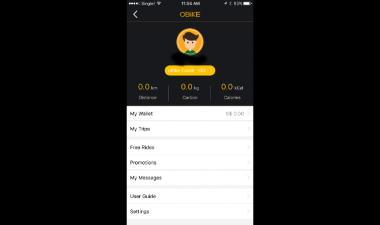 oBike Mobile App Review oBike Mobile App Review