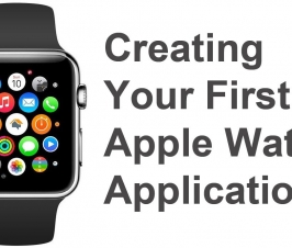 Creating Your First Apple Watch Application