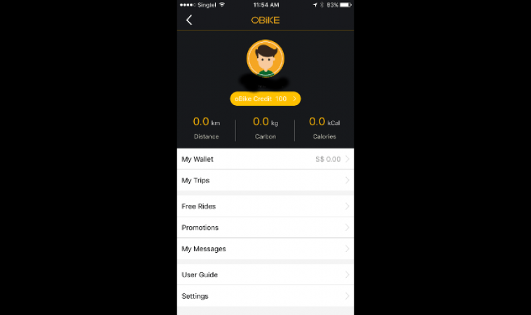 oBike Mobile App Review